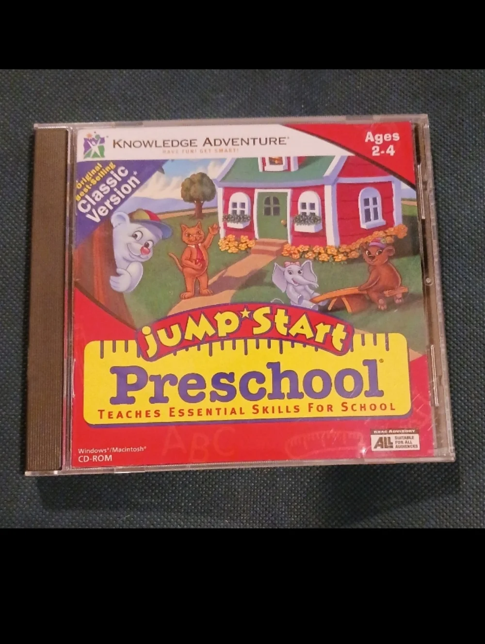 Jump Start Advanced Preschool disk 2 only